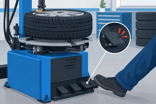 Service Tire Changer Foot Pedal Problems