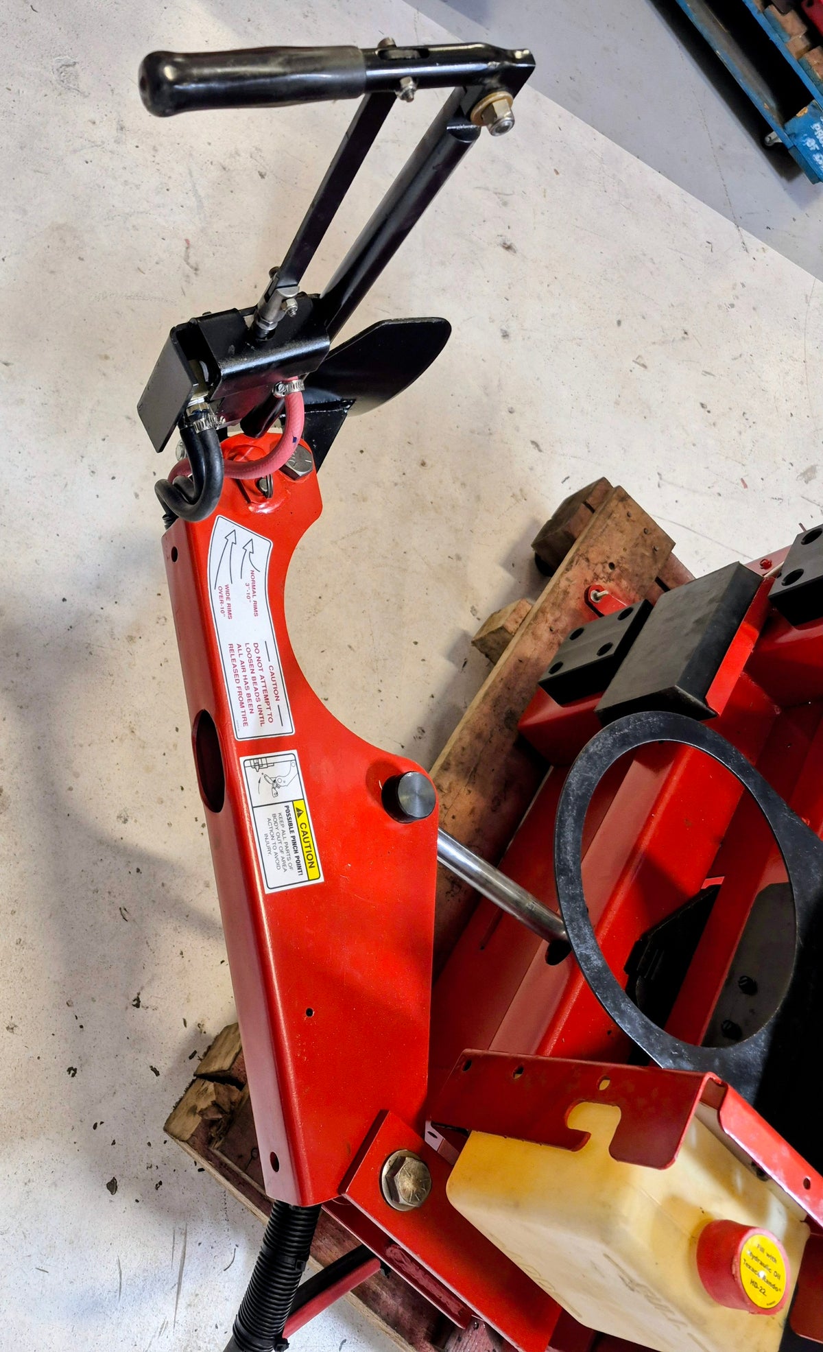 Tire Changer Coats 50 series with air Motor rim clamp 1yr warranty